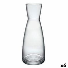 NEW Steklenica Bormioli Rocco Ypsilon Prozorno Steklo 1 L (6 kosov)