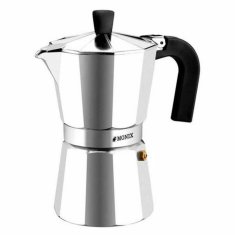 Noah Italijanski Kuhalnik za Kavo Monix Braisogona_M620009 Jeklo Aluminij 9 Skodelice