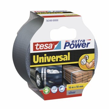Tesa Lepilni trak TESA Extra Power Universal 10 m x 50 mm srebrn