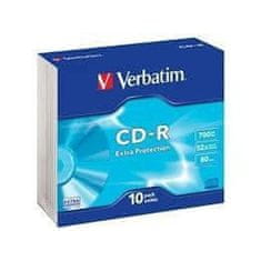 NEW CD-R Verbatim CD-R Extra Protection 10 kosov 700 MB 52x
