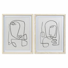 DKD Home Decor Slika DKD Home Decor Abstract Modern (55 x 2 x 70 cm) (2 enoti)