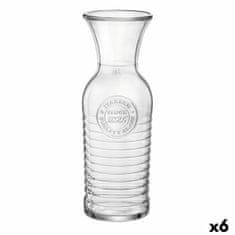 NEW Steklenica Bormioli Rocco Officina Prozorno Steklo (1 L) (6 kosov)