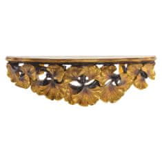 DKD Home Decor Shelve DKD Home Decor Zlati list rastline 46 x 11,5 x 14 cm Smola