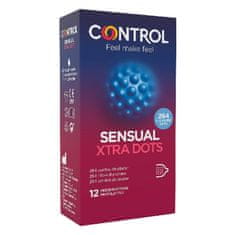 NEW Kondomi Sensual Xtra Dots Control (12 uds)