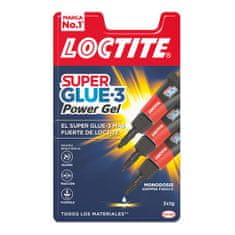 Loctite Takojšnje lepilo Loctite Super Glue-3 Power Gel Mini Trio 3 enote (1 g)