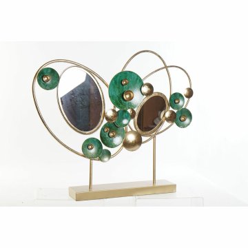 DKD Home Decor Dekorativna slika DKD Home Decor 62 x 9 x 53,3 cm Abstract Golden Green