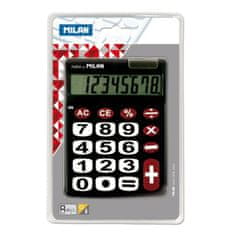NEW Kalkulator Milan Črna 14,5 x 10,6 x 2,1 cm