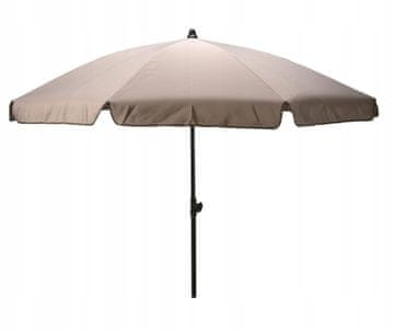 shumee Siv vrtni senčnik za zaščito pred soncem 200x200 cm