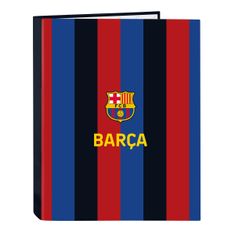 NEW Vezivo za obroče F.C. Barcelona Granatna Mornarsko modra A4 (26.5 x 33 x 4 cm)