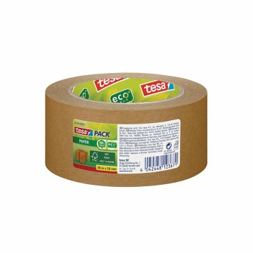 Tesa Lepilni trak TESA 50 mm 50 m Ekološka embalaža Zelo močan Reciklirani karton
