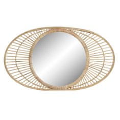 DKD Home Decor Stensko ogledalo DKD Home Decor Multicolor Natural Rattan Mirror Bali 82 x 3,5 x 48 cm