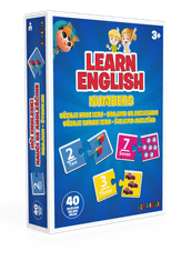 Nauči se Angleško sestavljanka, številke, 3+ let