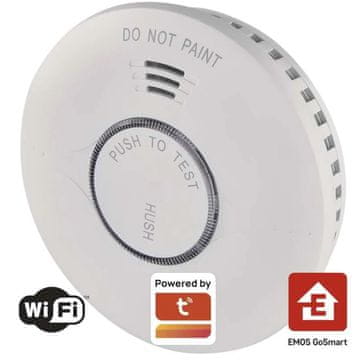 Emos GoSmart P56500S detektor dima TS380C-HW, Wi-Fi