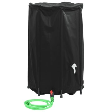 shumee Rezervoar za vodo s pipo zložljiv 500 L PVC