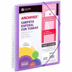 NEW Organizator Map Carchivo Archivex-Star Vijolična A4