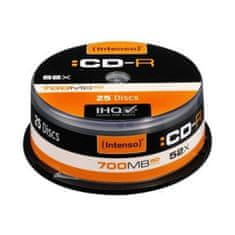 NEW CD-R INTENSO 1001124 52x 700 MB (25 uds)
