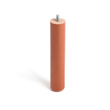 BigBuy Noge Rei 434 Cilindrični les rjava moderna (Ø 5 x 25 cm)