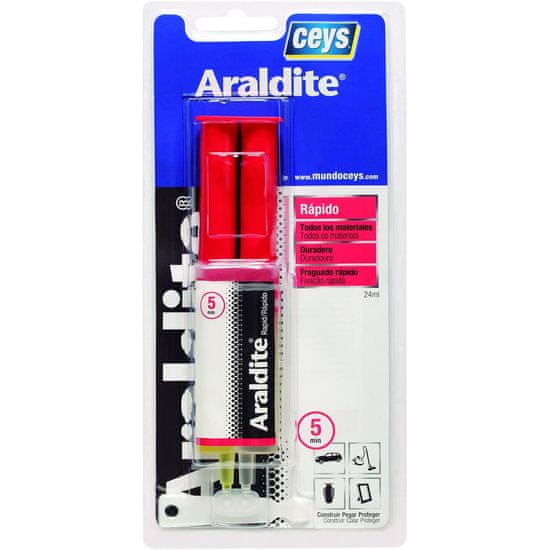 Ceys Instantno lepilo Ceys Araldite 510205 Fast 24 ml 2 kosa