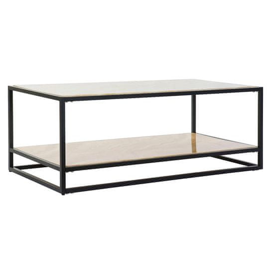 DKD Home Decor Stranska mizica DKD Home Decor Jeklo Srebrna MDF Les (120 x 60 x 45 cm)