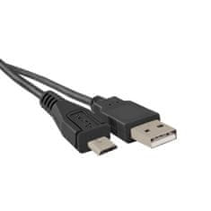 Qoltec kabel USB a moški | mikro USB b moški | 1m
