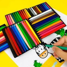 JOJOY® Komplet voščenk, Voščene barvice za otroke (24 kosov) | PASTELKE
