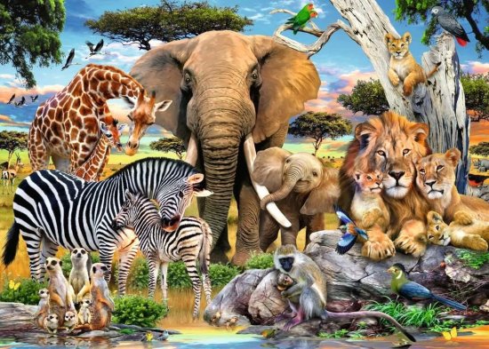 Ravensburger Puzzle Mother's love XXL 500 kosov