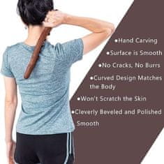 SOLFIT® Masažno orodje, Leseni valjček, Ročni valjček, Proti celulitu (53 cm) | RELAXIE