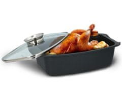 Alpina posoda in pekač, 5,5 l, črn