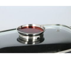 Alpina posoda in pekač, 5,5 l, črn