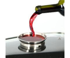 Alpina posoda in pekač, 5,5 l, črn