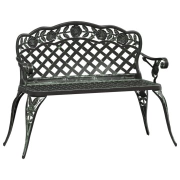 Vidaxl Vrtna klop 108 cm liti aluminij