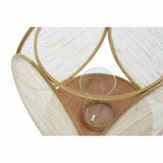 DKD Home Decor Svetilka DKD Home Decor Crystal Natural Brown Bamboo Oriental 42 x 42 x 55 cm