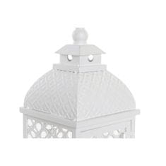 DKD Home Decor Ulična svetilka DKD Home Decor 24 x 24 x 74 cm starani zaključek kristal kovina bela arabska
