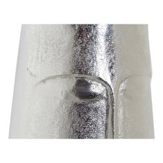 DKD Home Decor Vaza DKD Home Decor Face Silver Aluminium Modern 16 x 16 x 28 cm