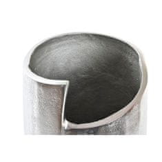 DKD Home Decor Vaza DKD Home Decor 15 x 13 x 31 cm Srebrni obraz Aluminij Moderno