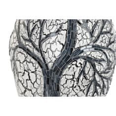 DKD Home Decor Vaza DKD Home Decor Tree White Black White/Black Crystal Terracotta 29 x 29 x 60 cm