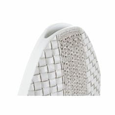 DKD Home Decor Vaza DKD Home Decor 25 x 10 x 51 cm Bela smola Moderno