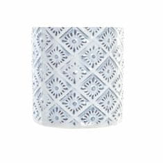 DKD Home Decor Vaza DKD Home Decor Modra Bela Porcelan Sredozemlje 14 x 14 x 30 cm