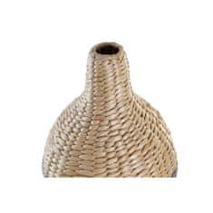 DKD Home Decor Vaza DKD Home Decor Fibre Natural Grey (20 x 20 x 60 cm)