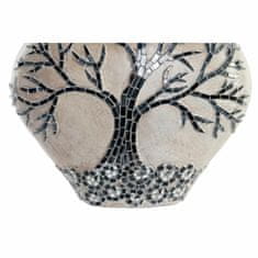DKD Home Decor Vaza DKD Home Decor Tree Crystal Black Beige Terracotta (30 x 15 x 33,5 cm)