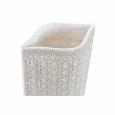 DKD Home Decor Vaza DKD Home Decor 17 x 10 x 47 cm Bela smola Moderno