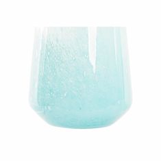 DKD Home Decor Vaza DKD Home Decor Blue Crystal Mediterranean 20 x 20 x 46 cm