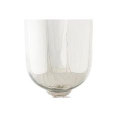 DKD Home Decor Vaza DKD Home Decor Šampanjec Kristal Aluminij (15 x 15 x 56 cm)
