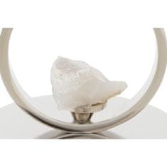 DKD Home Decor Vaza DKD Home Decor Šampanjec Kristal Aluminij (15 x 15 x 44 cm)