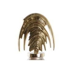 DKD Home Decor Vaza DKD Home Decor Crystal Beige Golden Aluminium (28 x 11 x 45 cm)