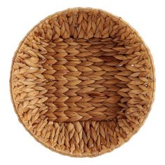 Gift Decor Osrednji del 29 x 8 x 29 cm Kovina Rjava Vodna hijacinta