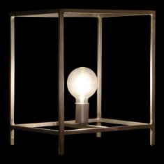 DKD Home Decor Namizna svetilka DKD Home Decor Metal Dark Grey (33 x 33 x 40 cm)