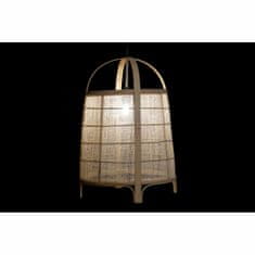 DKD Home Decor Stropna svetilka DKD Home Decor Brown Multicolor Wood Bamboo 50 W Oriental 220 V 38 x 38 x 56 cm
