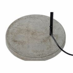 DKD Home Decor Namizna svetilka DKD Home Decor Črna siva kovina Rjava ratan 250 V 60 W (25 x 50 x 81 cm)