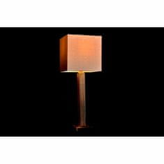 DKD Home Decor Namizna svetilka DKD Home Decor Beige Golden Metal Crystal 50 W 220 V 28 x 28 x 76 cm